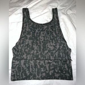 Lululemon army green camo tank